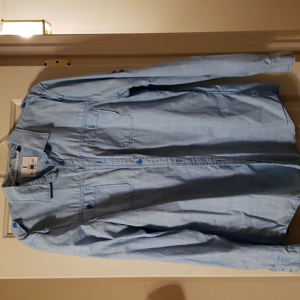 I Jeans by Buffalo Blue Casual Button-up Shirt